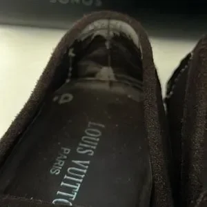 Louis Vuitton | Shoes | Size 43 Suede Lvbit Driver Loafer  display picture 1